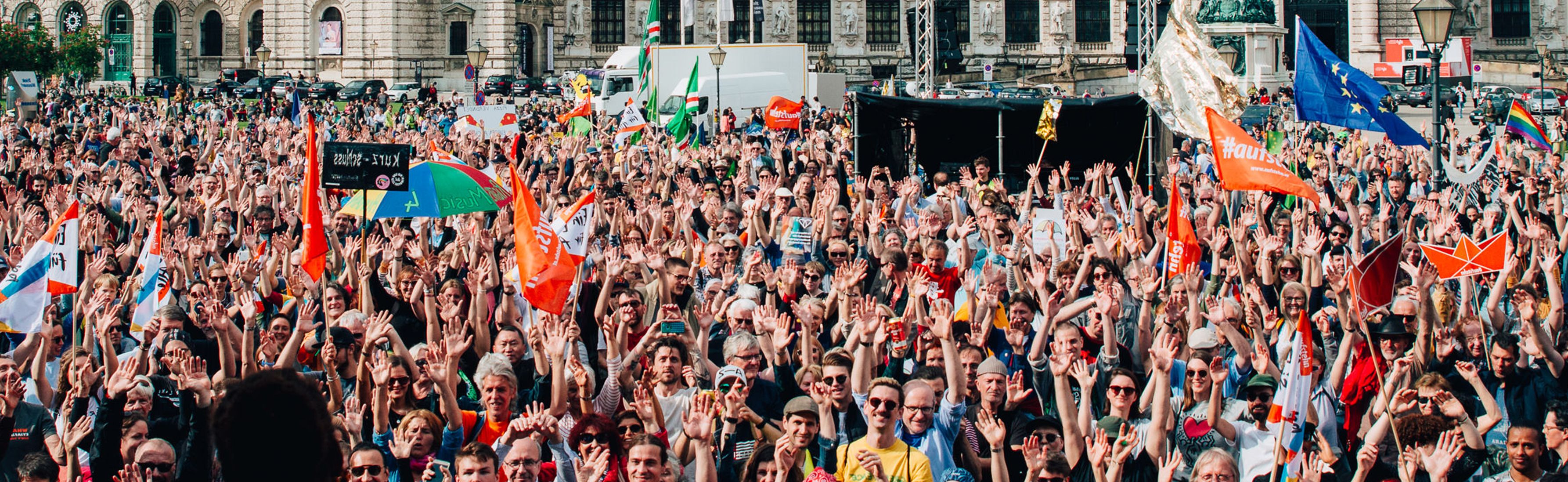 We promote democratic principles