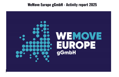 wemove europe ggmbh activity report 2025
